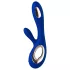 LELO Soraya Wave - vibrator met clitorisstimulator en beweegbare kop - blauw