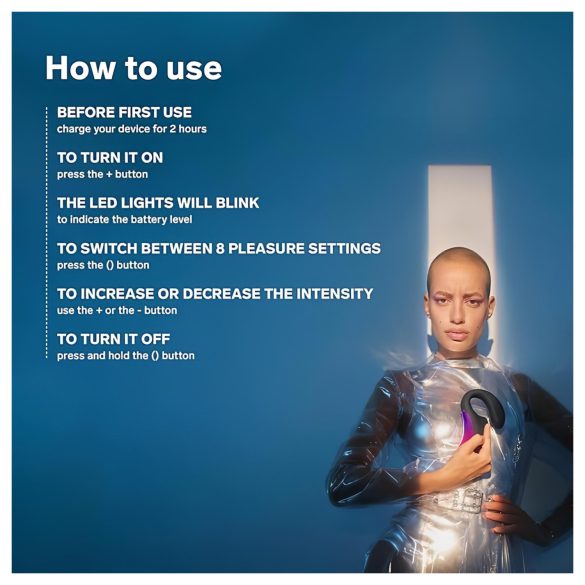 LELO Enigma - oplaadbare, waterdichte 2-in-1 G-spot vibrator (zwart)