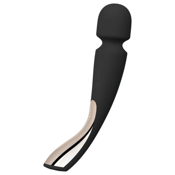 LELO Smart Wand 2 - middelgrote massage vibrator (zwart)