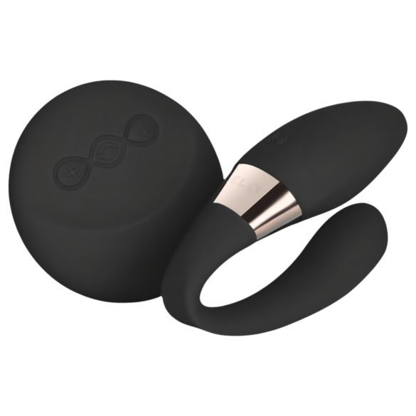 LELO Tiani Duo - siliconen paren-vibrator (zwart)