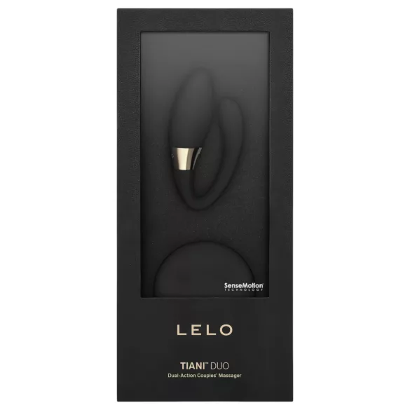 LELO Tiani Duo - couple vibrator - siliconen - zwart