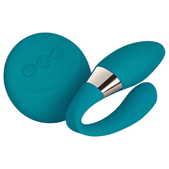 LELO Tiani Duo - siliconen stelletjesvibrator (blauw)