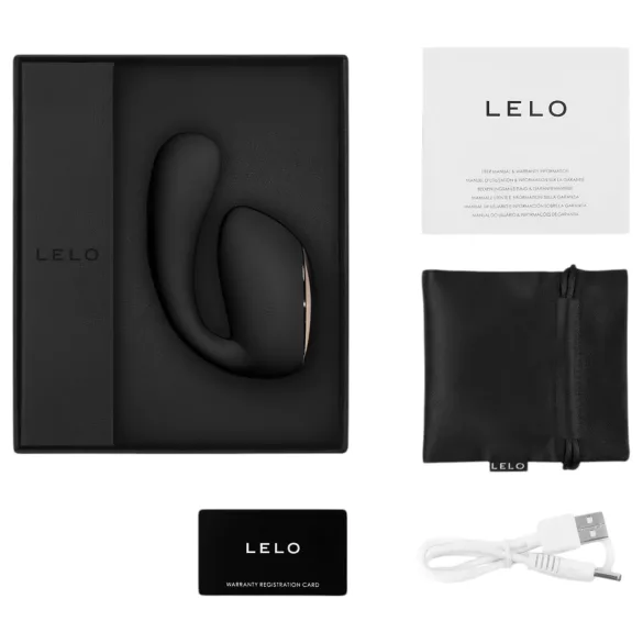 LELO Ida Wave - App-gestuurde tril-/rotatievibrator (zwart)