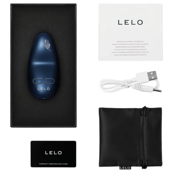 LELO Nea 3 - clitoris vibrator - oplaadbaar - waterdicht - blauw