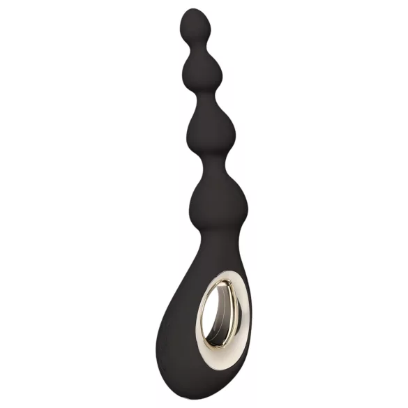 LELO Soraya Beads - anaal vibrator - oplaadbaar, waterdicht - zwart