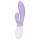 LELO INA Twist - rabbit‑vibrator met G‑punt‑ en clitorisstimulator (paars)