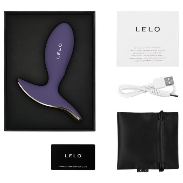 LELO Surfer - slimme vibrerende anale plug (paars)
