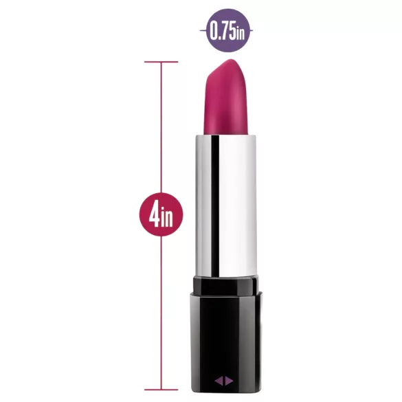 Blush Lipstick Rosé - lipstickvibrator (zwart‑roze)