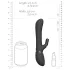 Vive Chou - 4-in-1 vibrator met clitorale arm (zwart)