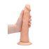 RealRock Dildo 9 - levensecht (23 cm) - natuurkleur