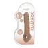 RealRock - penis sleeve - 21 cm - donker huidskleur