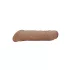 RealRock - penis sleeve - 21 cm - donker huidskleur