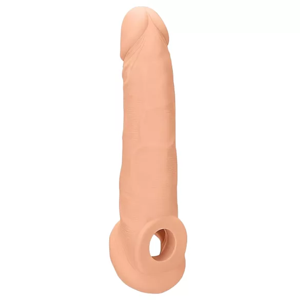RealRock - penis sleeve - lang 21,5cm - huidkleur