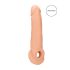 RealRock Penismouw 9 - 21,5 cm - Natuurlijk
