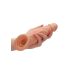RealRock Penismouw 9 - 21,5 cm - Natuurlijk