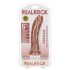 RealRock - Realistische dildo - 15,5 cm (donker natuur)