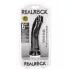 RealRock - realistische dildo met zuignap - 15,5cm - zwart
