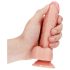 RealRock - Realistisch Dildo met Zuignap - 15,5cm (Natuurlijk)