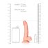 RealRock - Realistisch Dildo met Zuignap - 15,5cm (Natuurlijk)