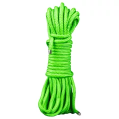 Ouch! - bondage touw lichtgevend - 5 meter - groen