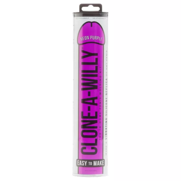 Clone-a-Willy - penis duplicatie set met vibrator - lila