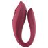 Raytech Rose - Oplaadbare, waterdichte duo-vibrator (rood)