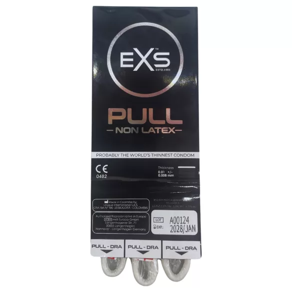EXS - latexvrije condoom - 3 stuks