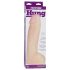 Doc Johnson Vac-U-Lock Hung 12 - levensechte dildo met ballen (natuurlijk)