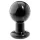 Doc Johnson The Classic - ronde anale plug (zwart) - L