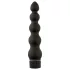 Doc Johnson - Black Magic 7 - stijve anale vibrator met 5 kralen (zwart)
