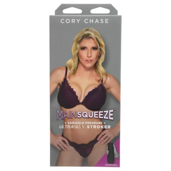 Doc Johnson Main Squeeze Cory Chase - levensechte kunstvagina‑masturbator (huidskleur)