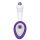 Doc Johnson Intimate - Vibrerende zuigpomp set (paars)