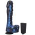Doc Johnson Mini F-Machine Tendril - stoot vibrator - draadloos - blauw