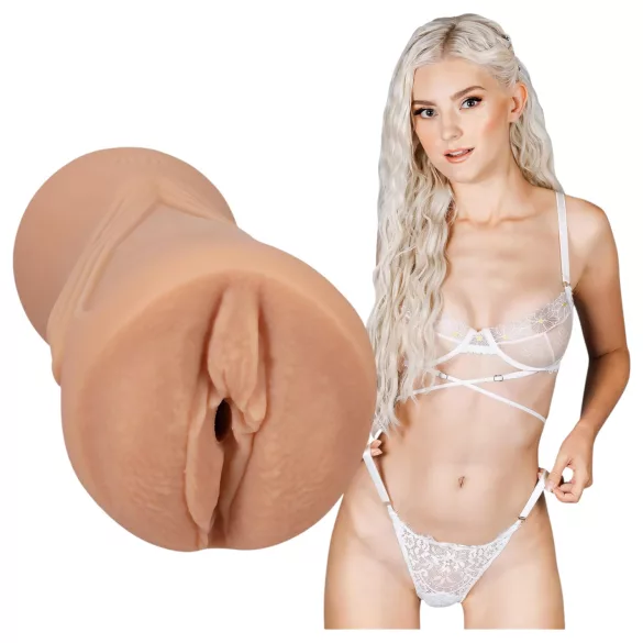 Doc Johnson Eva Elfie - realistische masturbator - Ultraskyn - huidkleur
