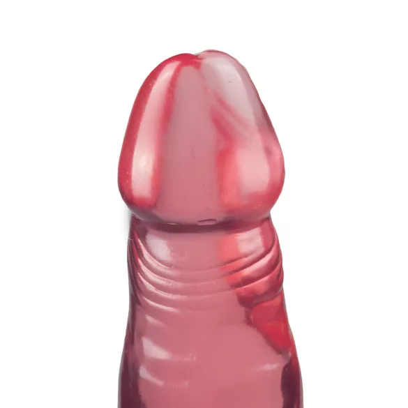 Crystal Jellies - anaaldildo met zuignap (roze)