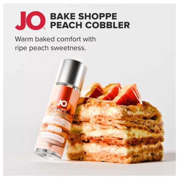System JO Bake Shoppe - glijmiddel met smaak, perziktaart (60 ml)
