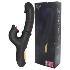 Wilson - duwende vibrator met clitorishendel (zwart)