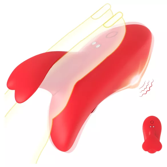 Bestoy - oplaadbare vinger vibrator - rood