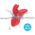 Bestoy - oplaadbare vinger vibrator (rood)