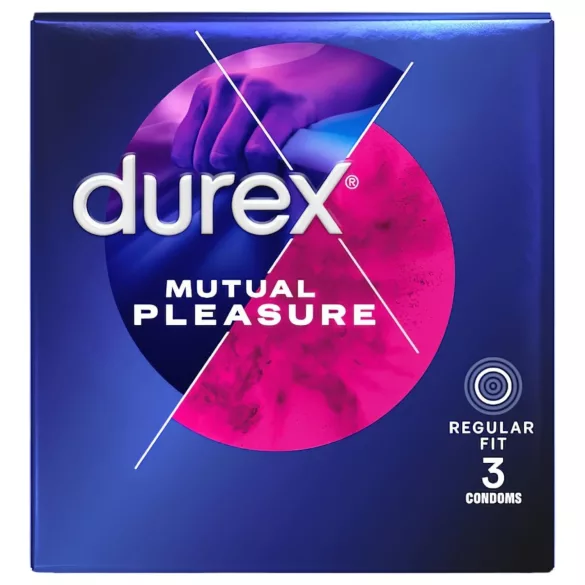 Durex Mutual Pleasure - vertraagde condooms (3 stuks)