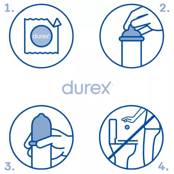 Durex Mutual Pleasure - vertraagde condooms (3 stuks)
