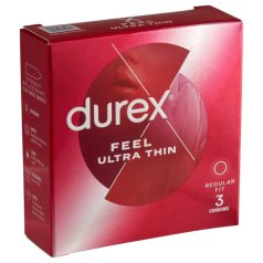 Durex - ultra dunne condooms - natuurlijk gevoel - 3 stuks