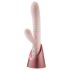 Blush Fraya - clitorale stootvibrator met arm - siliconen - roze