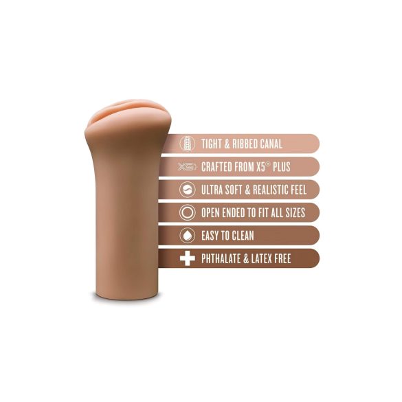 Enlust Molly - kunstvagina met AI-afbeeldingen (donker natuurlijk)