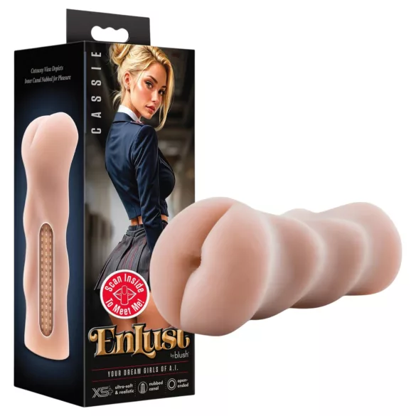 Enlust Cassie - masturbator kunstkont - realistische foto's - huidskleur