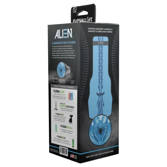 Fleshlight Alien - masturbator - blauw