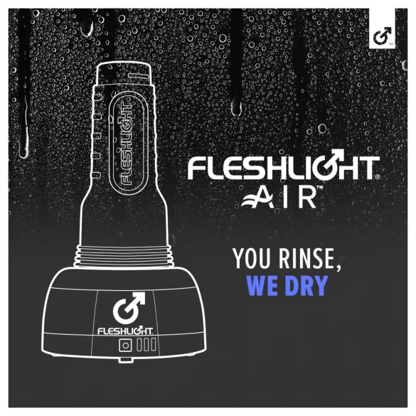 Fleshlight Air - automatische masturbator‑droger (zwart)