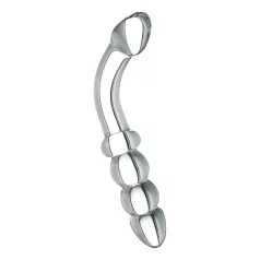   Prisms Hamsa - glazen dildo dubbelzijdig - G-spot - transparant