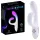 Paradise Illumination - vibrator met lichtgevende clitorisstimulator (wit)