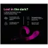 Paradise Illumination - vibrator met lichtgevende clitorisstimulator (wit)